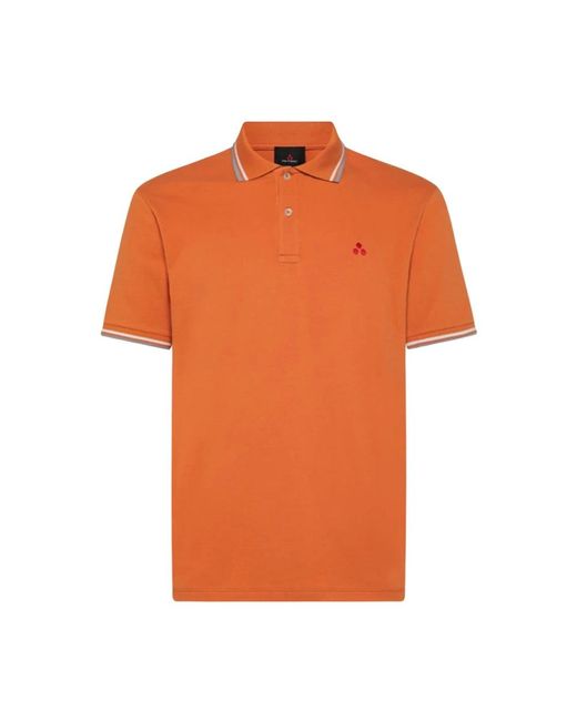 Peuterey Orange Polo Shirts for men