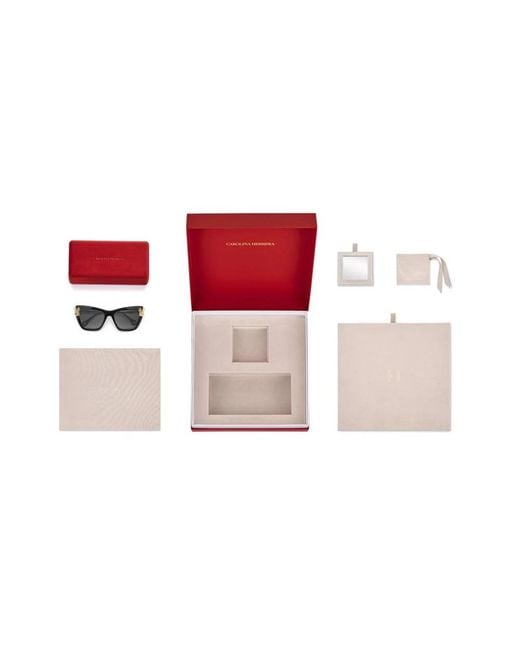 Carolina Herrera Black Sunglasses