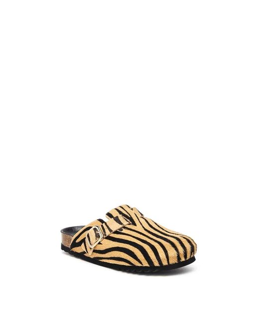 Mules Scholl en coloris Natural