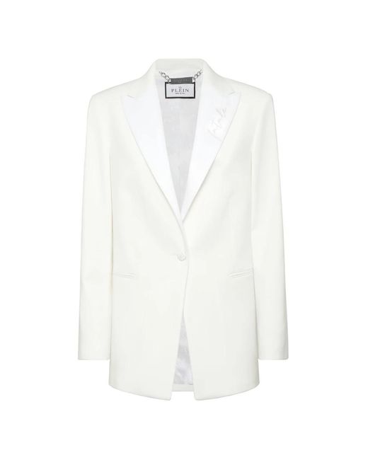 Philipp Plein Jassen ,Wit ,Blazers in het White