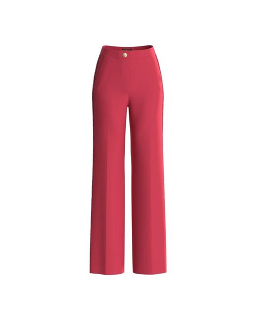 Guess Red Wide Trousers