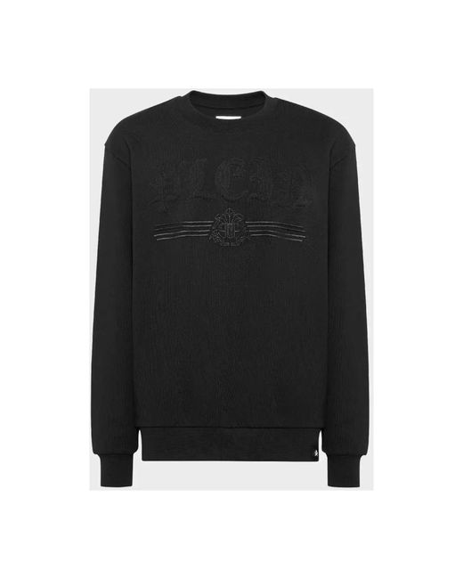 Philipp Plein Black Sweatshirts for men