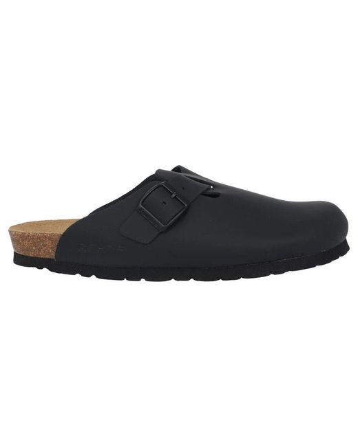 Rohde Schwarze Herren Clog Schuhkollektion in Black für Herren