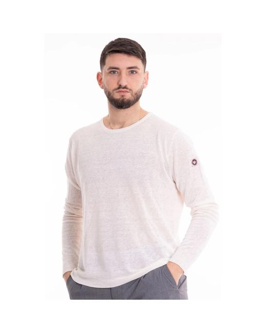 Murphy & Nye Mannen Stuffed Sweater in het White voor heren