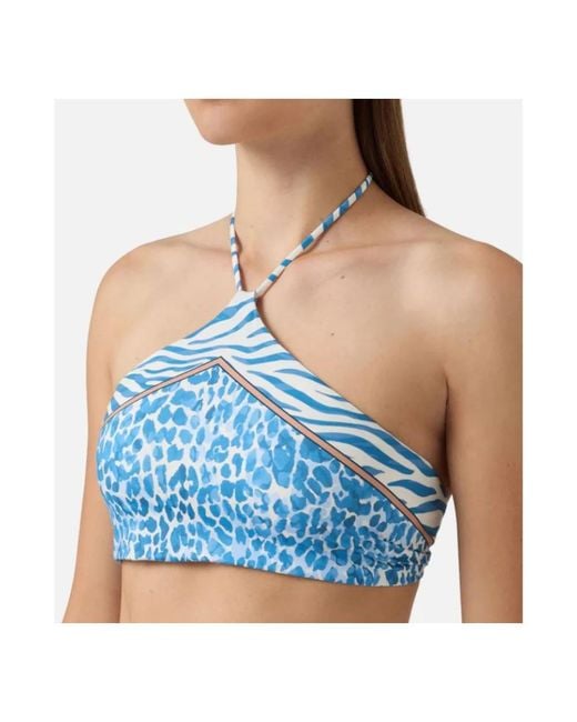 Mc2 Saint Barth Blue Bikinis