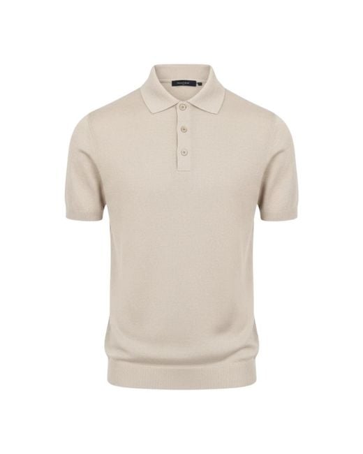 Paolo Pecora Natural Polo Shirts for men