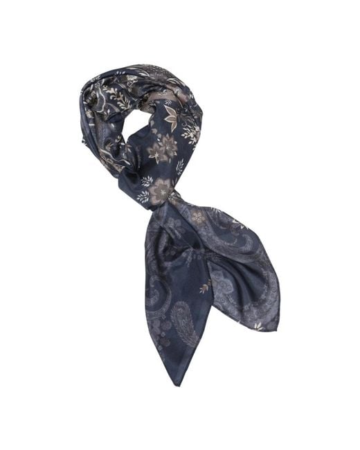 GUSTAV Silky Scarves in het Blue