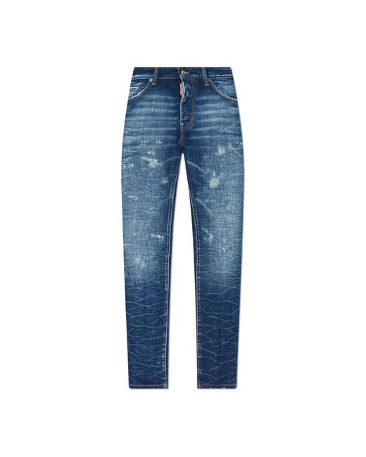 DSquared² Blue Skinny Jeans for men