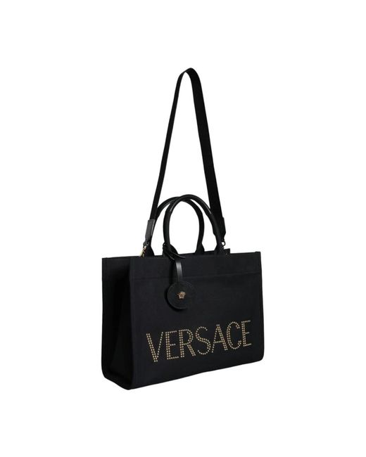 Versace Black Shoulder Bags