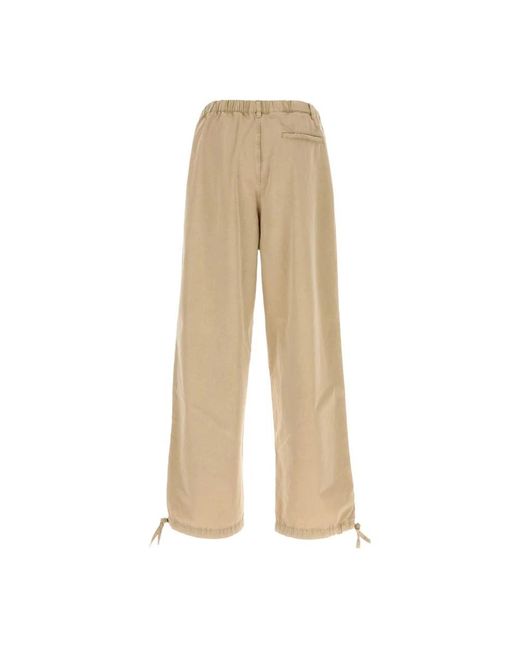 Ferragamo Natural Wide Trousers for men