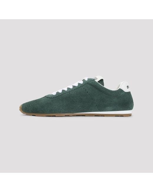 Miu Miu Green Sneakers