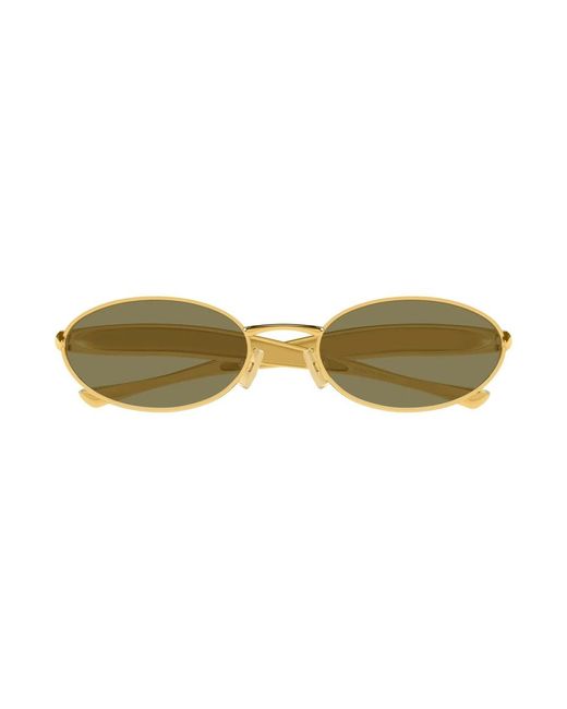 Bottega Veneta Yellow Sunglasses