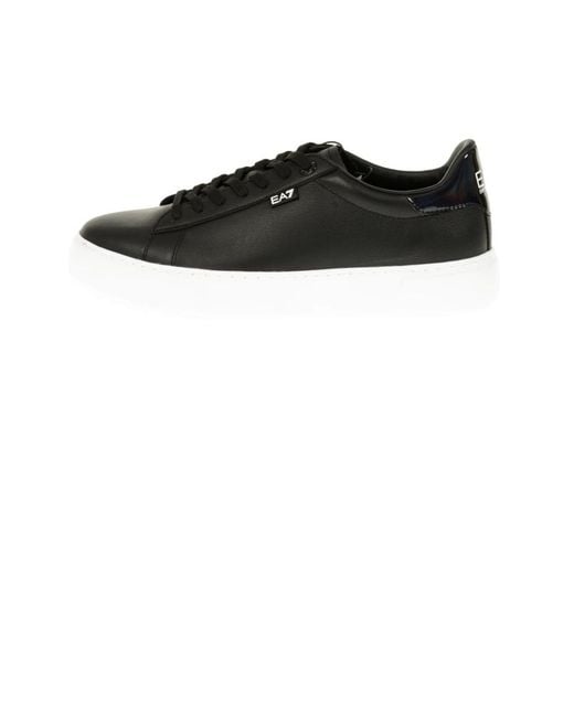 EA7 Black Sneakers for men