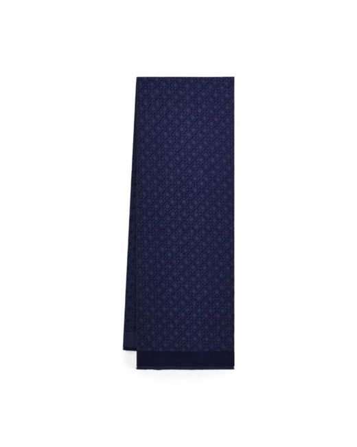 Ferragamo Blue Winter Scarves for men