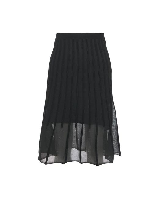 Silvian Heach Black Midi Skirts