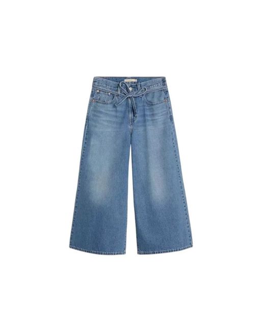 Levi's Blue Cropped Jeans