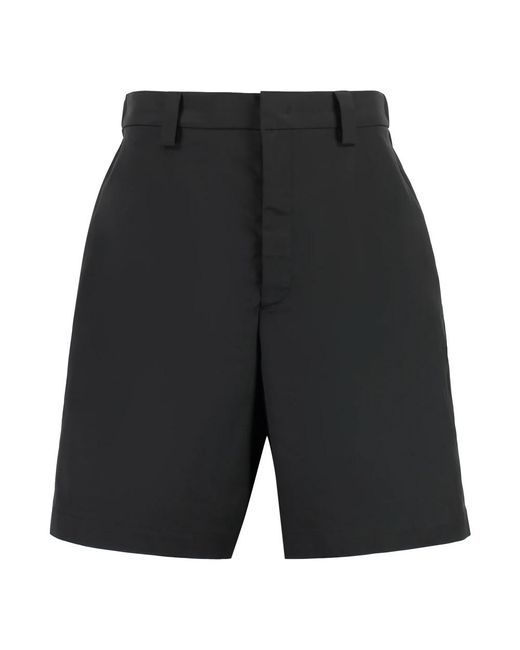 Valentino Black Casual Shorts for men