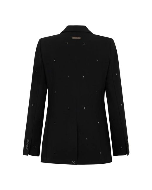 Peserico Jassen ,Zwart ,Katoen Klassieke Blazer in het Black