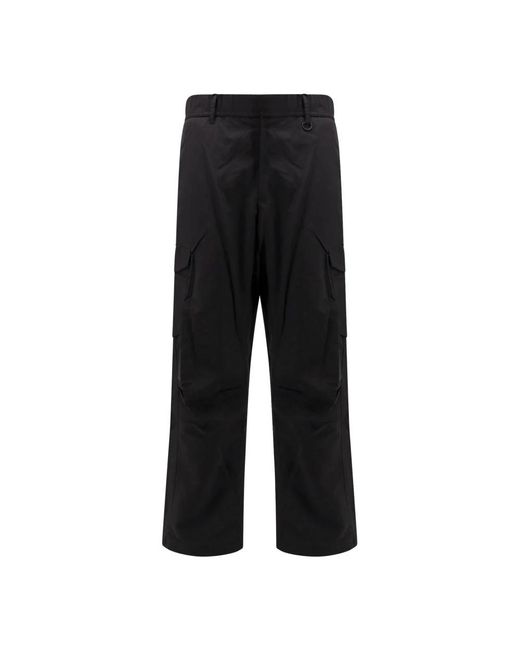 Laminar Black Straight Trousers for men