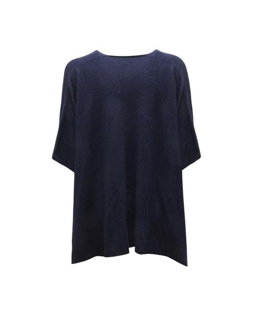 Ixos Blue Round-Neck Knitwear