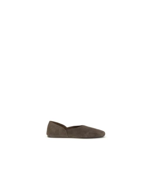 Khaite Brown Ballerinas
