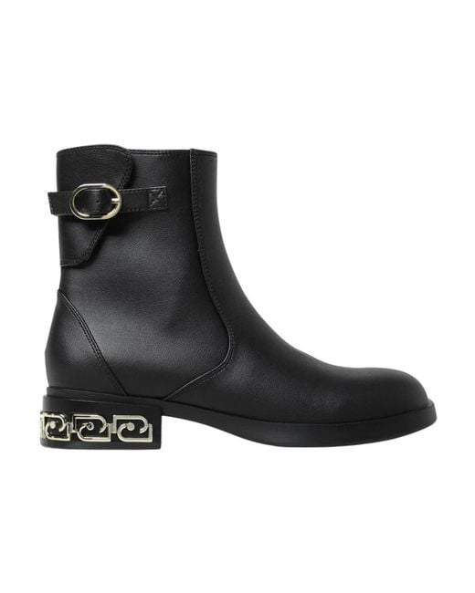 Liu Jo Black Heeled Boots