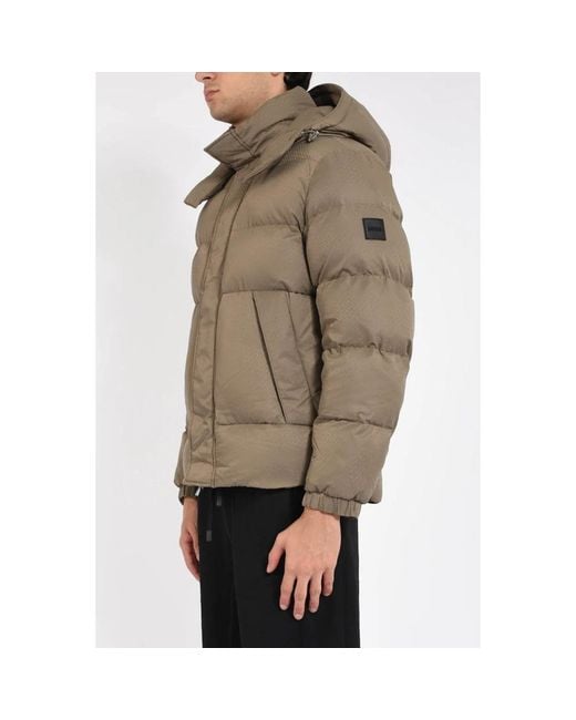 HUGO Brown Winter Jackets for men