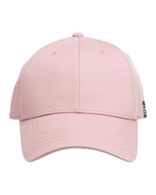 EA7 Accessoires ,Roze ,Katoen Verstelbare Effen Logo Pet in het Pink