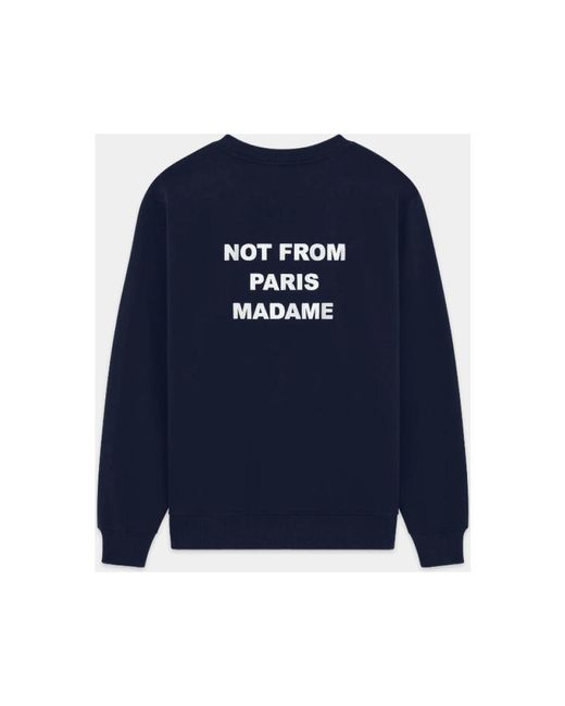 Drole de Monsieur Blue Sweatshirts for men