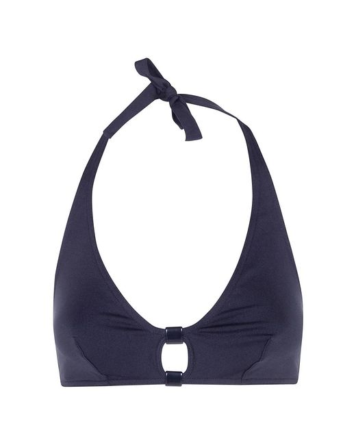 Eres Float V-Neck Bikini Top in het Blue
