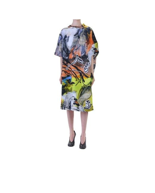Midi Dresses Vivienne Westwood de color Blue