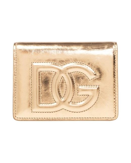 Dolce & Gabbana Metallic Wallets & Cardholders