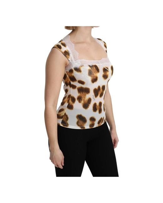 Roberto Cavalli Natural Blouses