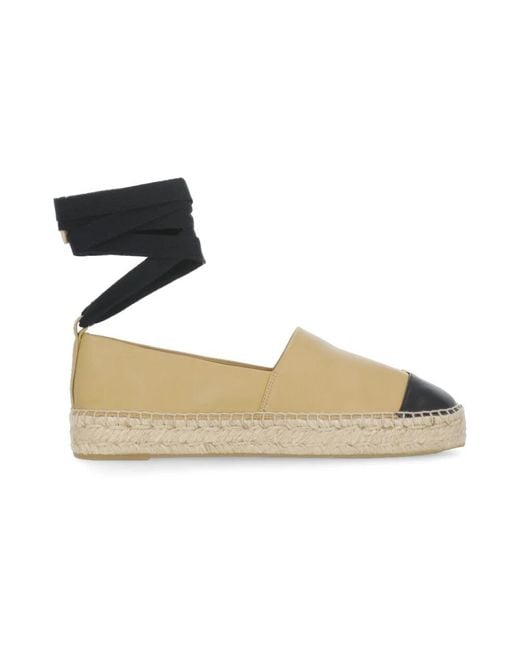 Tory Burch Metallic Espadrilles