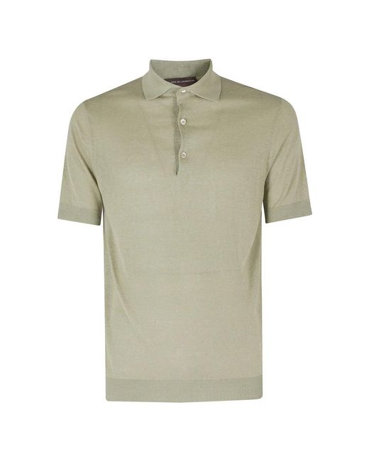 FILIPPO DE LAURENTIIS Green Round-Neck Knitwear for men