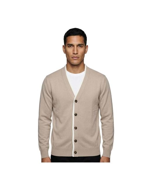 Eleventy Brown Cardigans for men