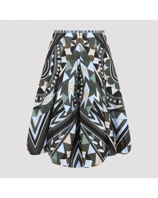 Emilio Pucci Black Cropped Trousers