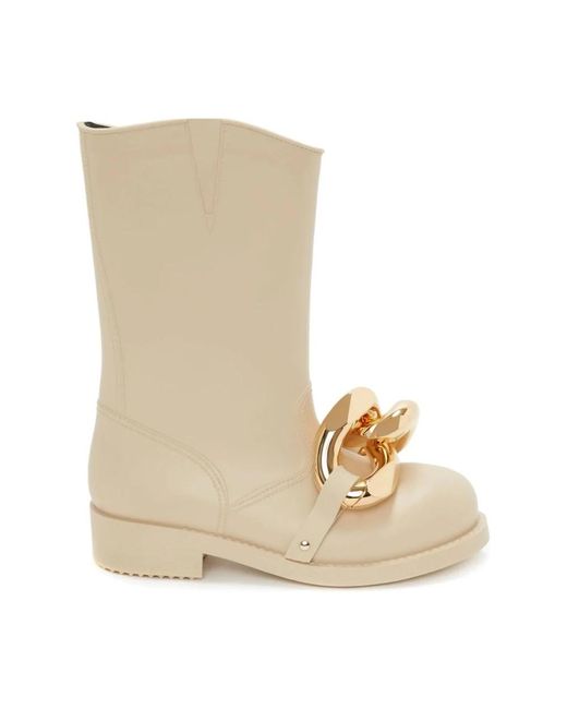 J.W. Anderson Natural Ankle boots
