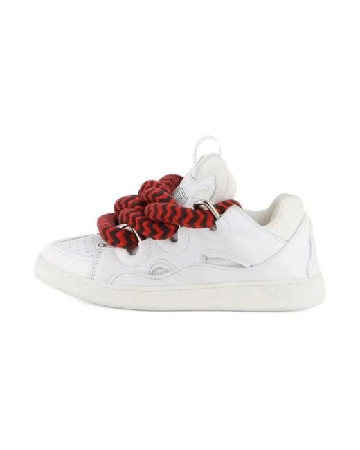 Lanvin Red Sneakers