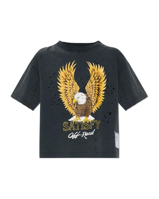 Satisfy Mothtech T-Shirt in het Blue