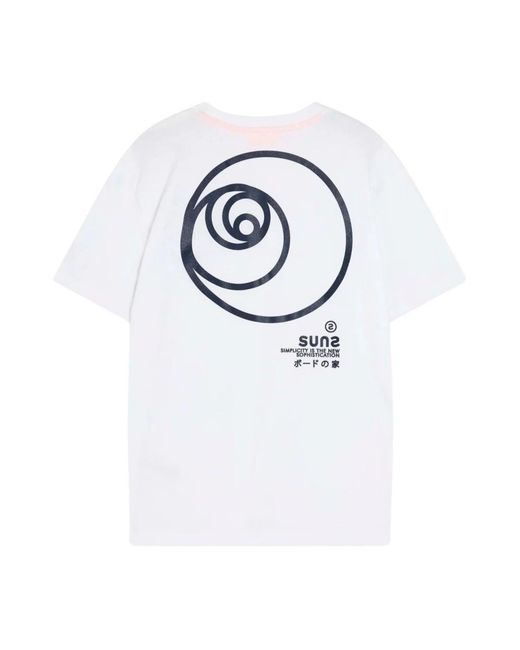 Suns White T-Shirts for men