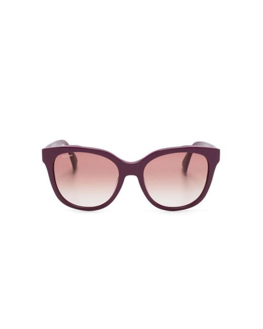 Max Mara Purple Sunglasses