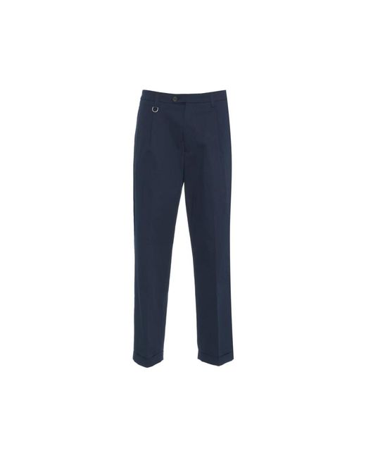 Paolo Pecora Blue Chinos for men