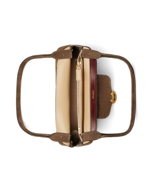 Versace Brown Shoulder Bags