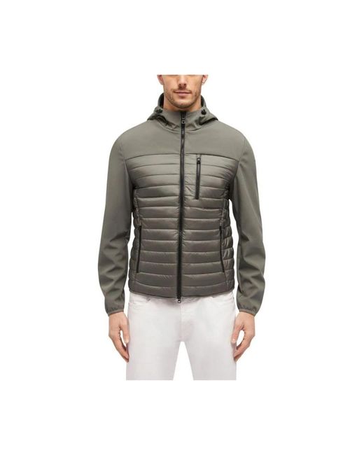 Geox M Sapienza Jacket in het Gray voor heren