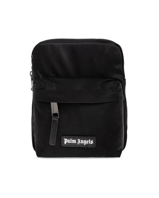 Palm Angels Black Cross Body Messenger for men