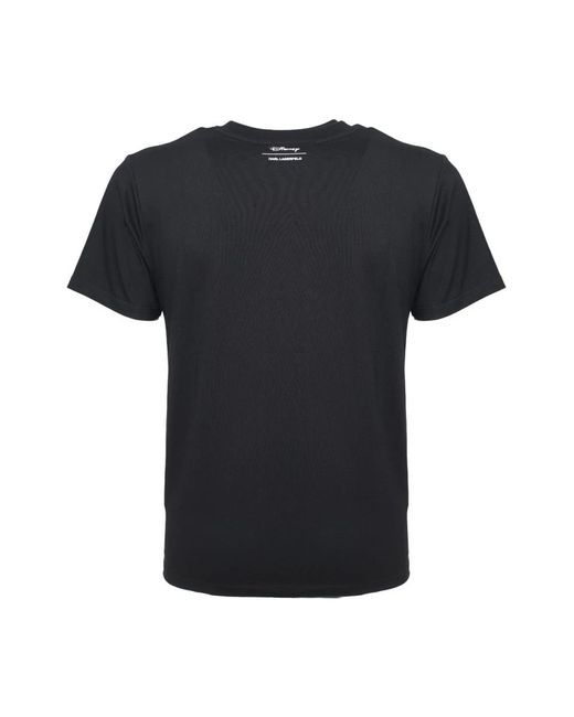 Karl Lagerfeld Black T-Shirts for men