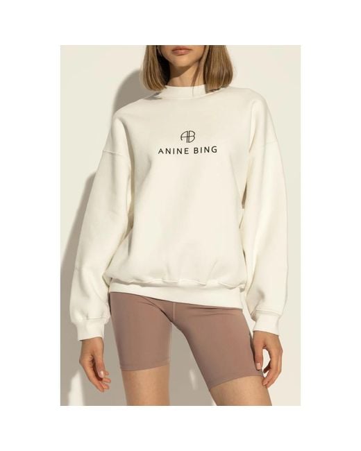 Sweatshirts & hoodies > sweatshirts Anine Bing en coloris White