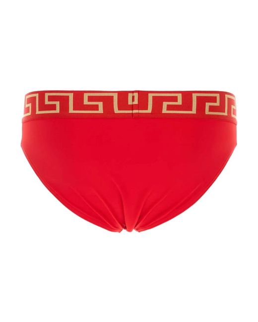 Versace Red Beachwear for men