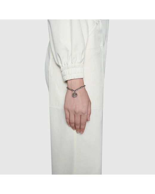 Gucci Metallic Interlocking G Bracelet